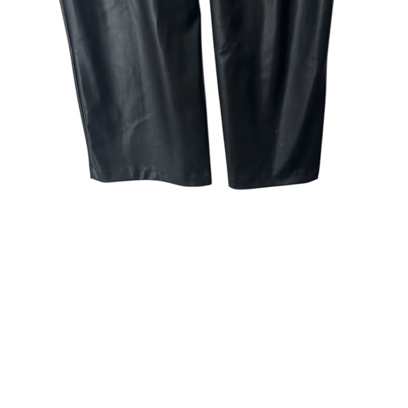 NWT $295 Ramy Brook Black Jace Faux Leather Pant Size 6 - Picture 8 of 12